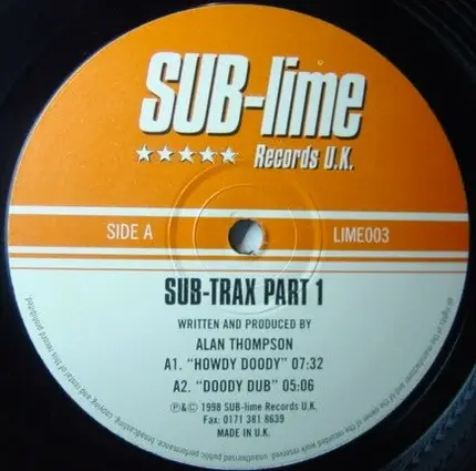 Alan Thompson - Sub-Trax Part 1