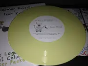 7inch Vinyl Single - Alasdair Roberts + Ivor Kallin / Jesus Christ - The Legend Of Saint Columba's Oxter Packet / America's Drug / The Newts & The Salamanders - Limited Edition, yellow pressing