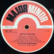 LP - Alastair McDonald - Battle Ballads