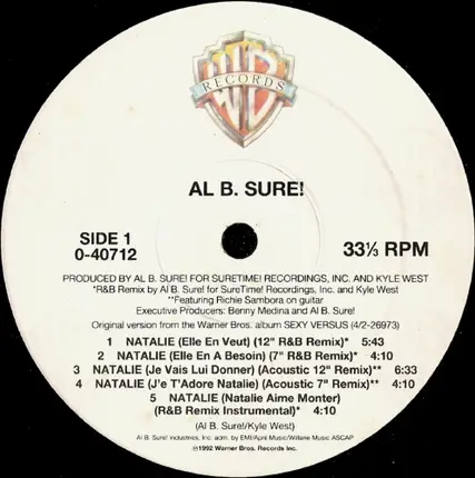 Al B. Sure! - Natalie