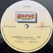 12inch Vinyl Single - Alba - Dangerous - original Italian press