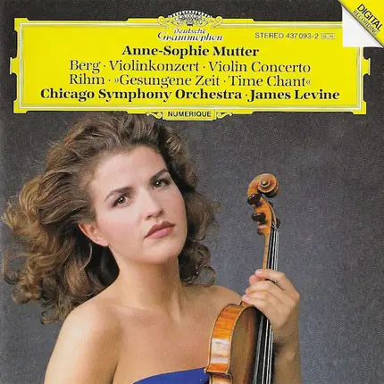 Berg / Rihm - Violinkonzert • Violin Concerto / »Gesungene Zeit • Time Chant«