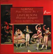 LP - Albéniz / Liszt-Busoni / Felicja Blumental - Piano Concerto No. 1 / Rhapsodie Espagnole