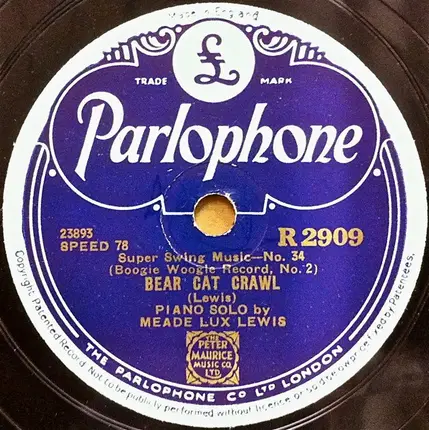 Albert Ammons / Meade "Lux" Lewis - Shout For Joy / Bear Cat Crawl