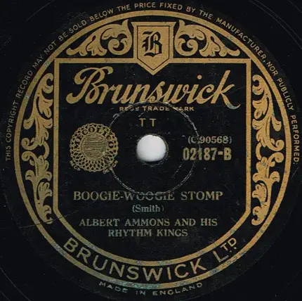 Albert Ammons And His Rhythm Kings - Nagasaki / Boogie Woogie Stomp
