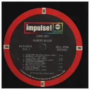 LP - Albert Ayler - Love Cry - Gatefold