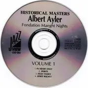 CD - Albert Ayler - Fondation Maeght Nights - Volume 1
