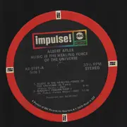 LP - Albert Ayler - Music Is The Healing Force Of The Universe - 1st US Press