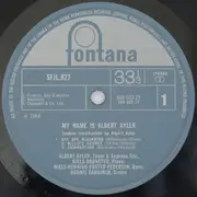 LP - Albert Ayler - My Name Is Albert Ayler
