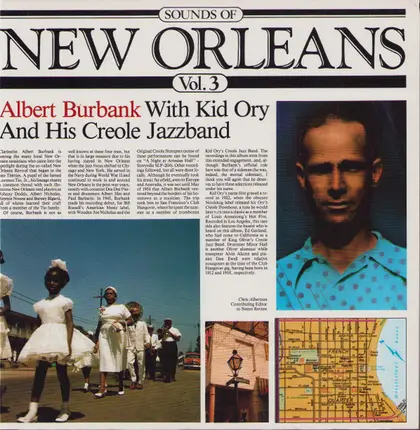 Albert Burbank With Kid Ory And His Creole Jazz Band - Sounds Of New Orleans Vol. 3