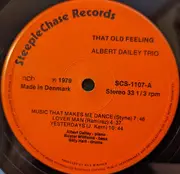 LP - Albert Dailey Trio - That Old Feeling