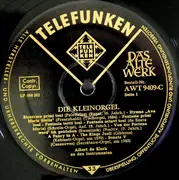 LP - Albert de Klerk - Die Klein Organ (Small Organ)