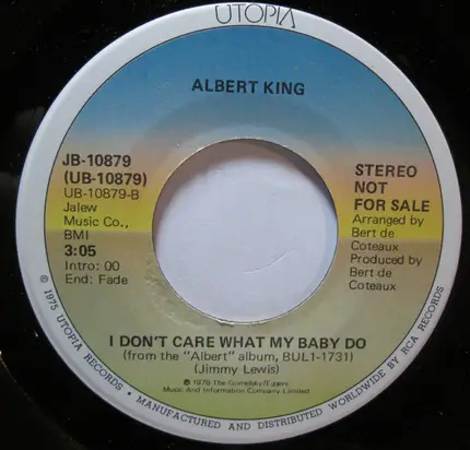 Albert King - Ain't Nothing You Can Do