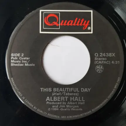 Albert Hall - Song For Little Davey