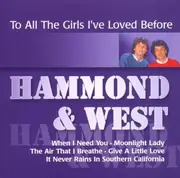 CD - Albert Hammond & Albert West - To All The Girls I've Loved Before