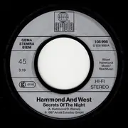 7inch Vinyl Single - Albert Hammond & Albert West - Secrets Of The Night