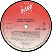 LP - Albert Hammond - Greatest Hits