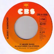 7inch Vinyl Single - Albert Hammond - It Never Rains In Southern California