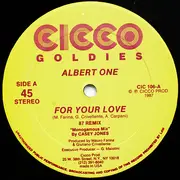 12inch Vinyl Single - Albert One - For Your Love (87 Remix)