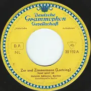 7inch Vinyl Single - Albert Lortzing / Heinrich Schlusnus - Zar Und Zimmermann / Undine - Mono / Tulip Rim