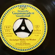 7inch Vinyl Single - Albert Lortzing / Otto Nicolai - Ouverturen: Der Wildschütz / Die Lustigen Weiber Von Windsor - Mono / Tulip rim
