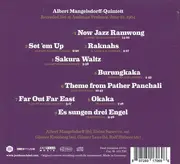 CD - Albert Mangelsdorff Quintet - Audimax Freiburg June 22, 1964 - Gatefold, Digipak