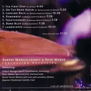 CD - Albert Mangelsdorff & Reto Weber Percussion Orchestra - Live At Montreux
