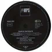 LP - Albert Mangelsdorff Trio - Triple Entente
