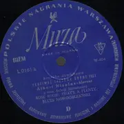 10'' - Albert Nicholas - Festiwal Jazzowy Sopot 1957
