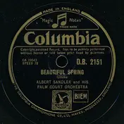 Albert Sandler - Beautiful Spring / Acclamation Waltz