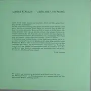 10'' - Albert Streich - Gedichte Und Prosa