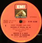 Double LP - Albert Roussel - Le Festin De L'Araignée