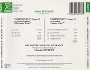 CD - Roussel - Symphonie N˚ 2 / Symphonie N˚ 4