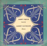 LP - Альберт Рацбаум = Albert Ratzbaum - Sonates for flute - blue labels, embossed
