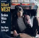 7inch Vinyl Single - Albert West - Broken White Line