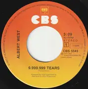 7inch Vinyl Single - Albert West - 9.999.999 Tears