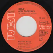 7inch Vinyl Single - Albert West - Girls And Cadillacs