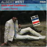 7inch Vinyl Single - Albert West - Girls And Cadillacs