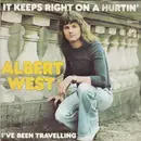 7inch Vinyl Single - Albert West - It Keeps Right On A Hurtin'
