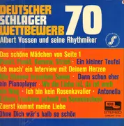 LP - Albert Vosse - Deutscher Schlagerwettbewerb 1970