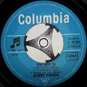 7inch Vinyl Single - Albert Vossen - Top Hits 20
