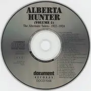 CD - Alberta Hunter - Volume 5 (The Alternate Takes 1921-1924)
