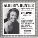 CD - Alberta Hunter - Complete Recorded Works In Chronological Order Volume 1 (1921-1923)