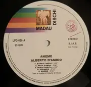 LP - Alberto D'Amico - Aneme - Gatefold