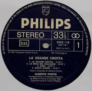 LP - Alberto Fortis - La Grande Grotta