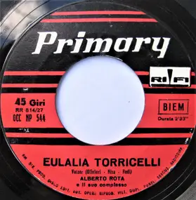 Alberto Rota E Il Suo Complesso - Eulalia Torricelli / Nero