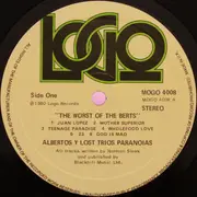 LP - Alberto Y Lost Trios Paranoias - The Worst Of The Berts