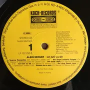 LP - Albin Berger - Ich Halt' Zu Dir