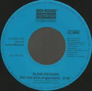 7inch Vinyl Single - Albin Berger - Wenn Du Heut' Erwachst