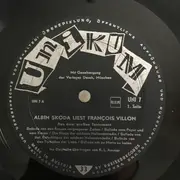 10'' - Albin Skoda - Albin Skoda Liest François Villon